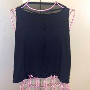 Set of 2 Lululemon Athletica Black Tank-Small/Medium- size 4